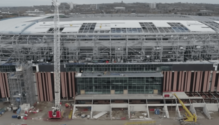 Έβερτον: Προχωράνε οι εργασίες για το νέο γήπεδο (VIDEO)